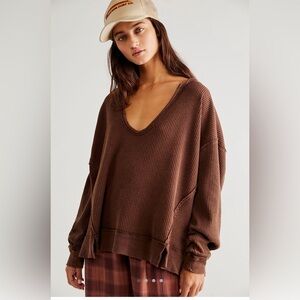 Free People We The Free Buttercup Thermal Top